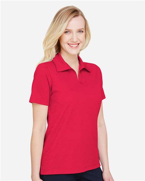 Devon & Jones Women's CrownLux Performance® Address Melange Polo DG22W