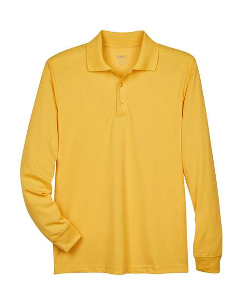 CORE365 Men's Pinnacle Performance Long Sleeve Piqué Polo 88192