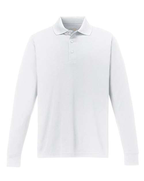 CORE365 Men's Pinnacle Performance Long Sleeve Piqué Polo 88192