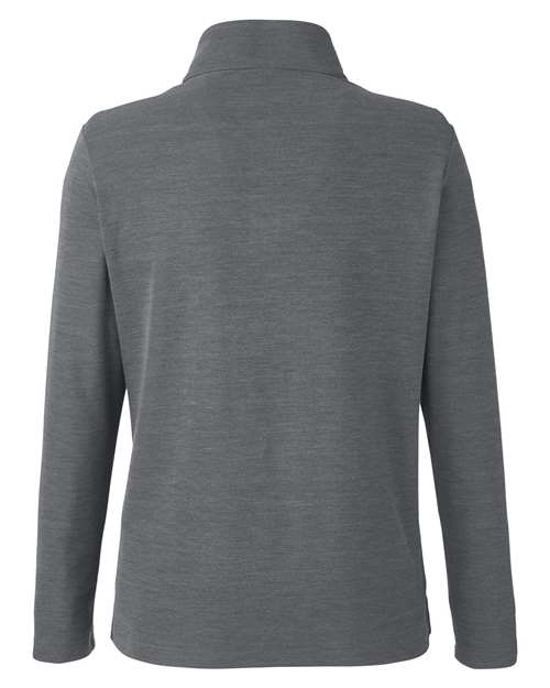 CORE365 Women's Fusion ChromaSoft™ Pique Quarter-Zip Pullover CE405W