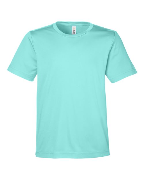 CORE365 Youth Capital Performance T-Shirt CE10Y
