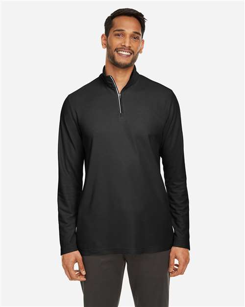 CORE365 Men's Fusion ChromaSoft™ Pique Quarter-Zip Pullover CE405