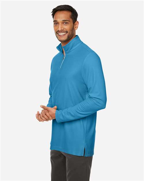 CORE365 Men's Fusion ChromaSoft™ Pique Quarter-Zip Pullover CE405
