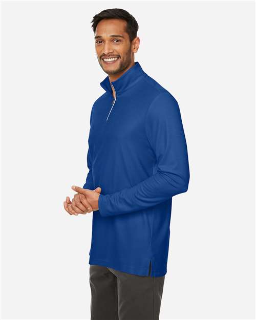 CORE365 Men's Fusion ChromaSoft™ Pique Quarter-Zip Pullover CE405