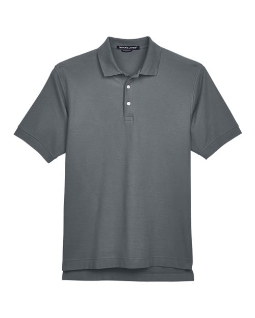 Devon & Jones Men's Pima Piqué Polo D100