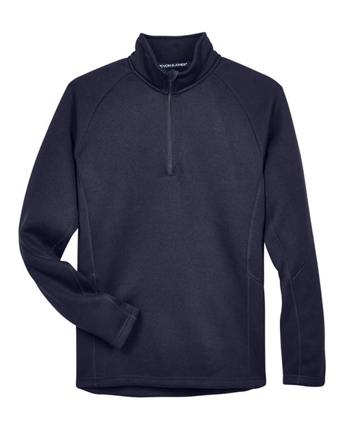 Devon & Jones Unisex Bristol Sweater Fleece Quarter-Zip Pullover DG792