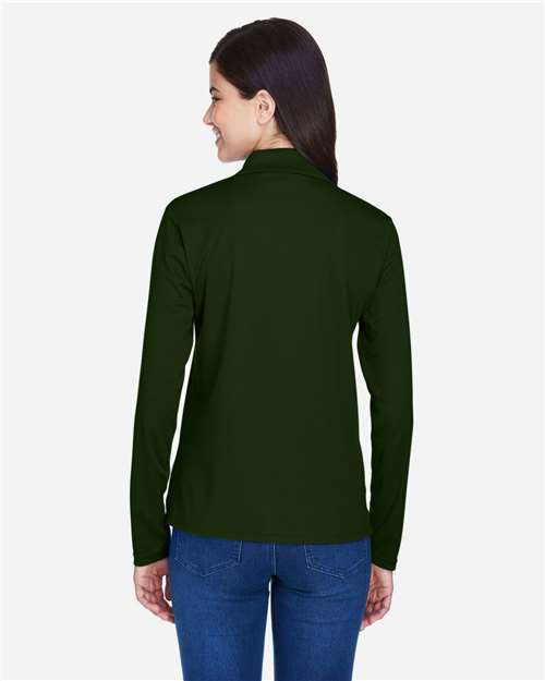 CORE365 Women's Pinnacle Performance Long Sleeve Piqué Polo 78192