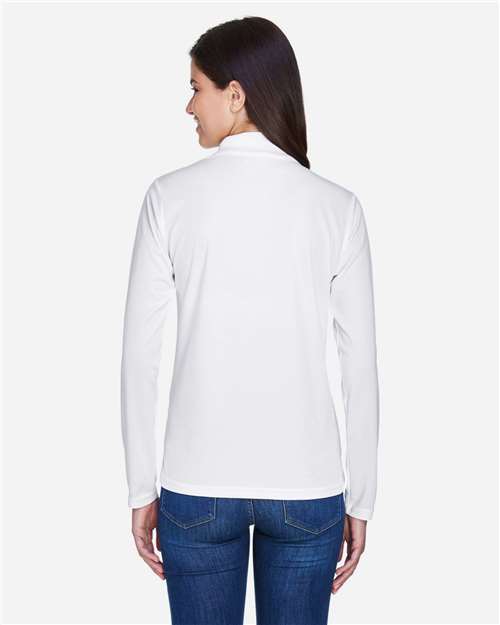 CORE365 Women's Pinnacle Performance Long Sleeve Piqué Polo 78192