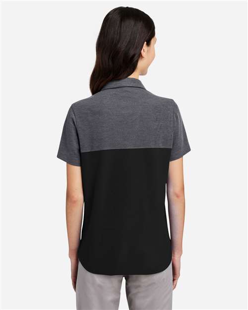 CORE365 Women's Fusion ChromaSoft™ Colorblock Polo CE112CW