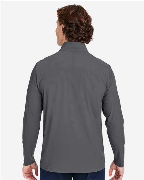 Devon & Jones Men's CrownLux Performance® Windsor Welded Quarter-Zip Pullover DG410