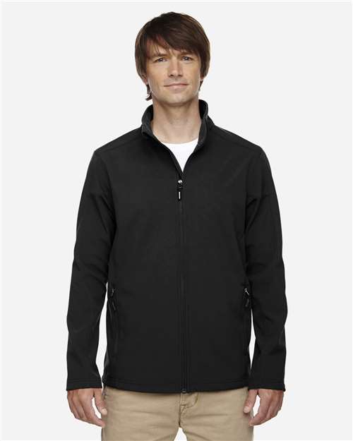 CORE365 Men's Tall Cruise Two-Layer Fleece Bonded Soft Shell Jacket 88184T