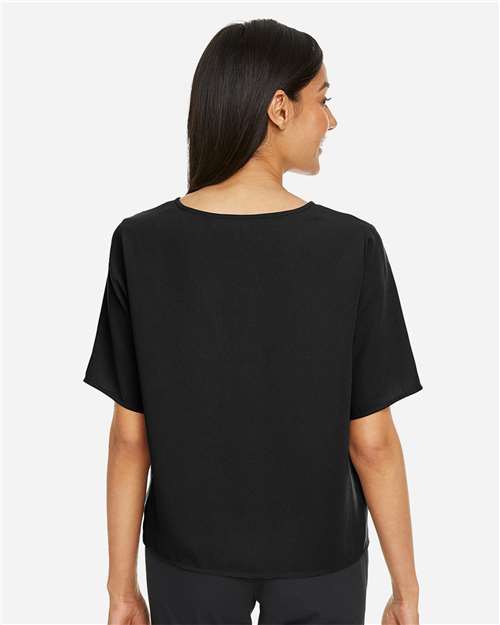 Devon & Jones Women's Perfect Fit™ Tie Front Blouse DP617W