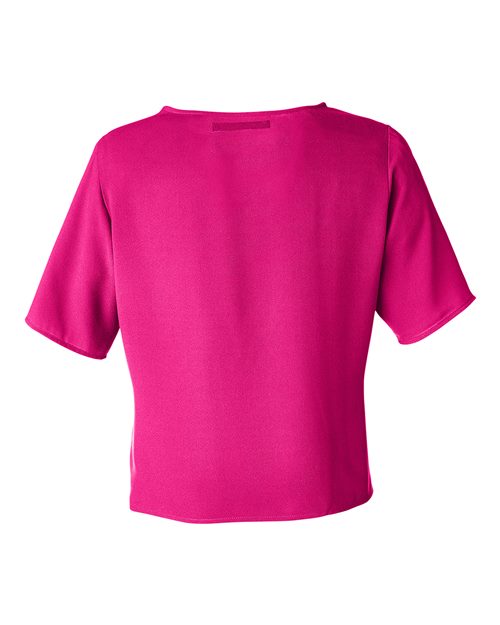 Devon & Jones Women's Perfect Fit™ Tie Front Blouse DP617W