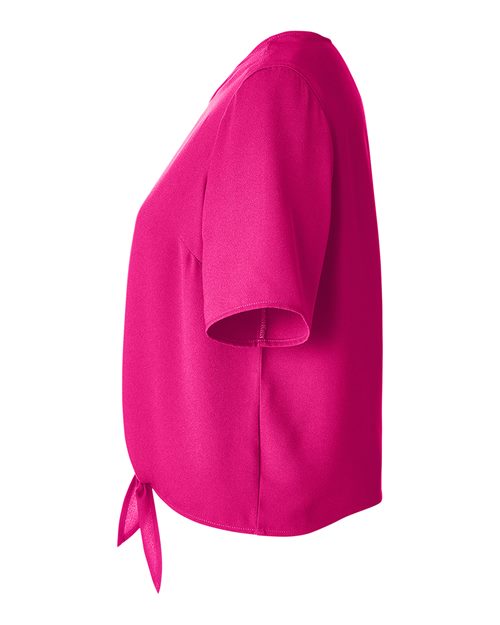 Devon & Jones Women's Perfect Fit™ Tie Front Blouse DP617W