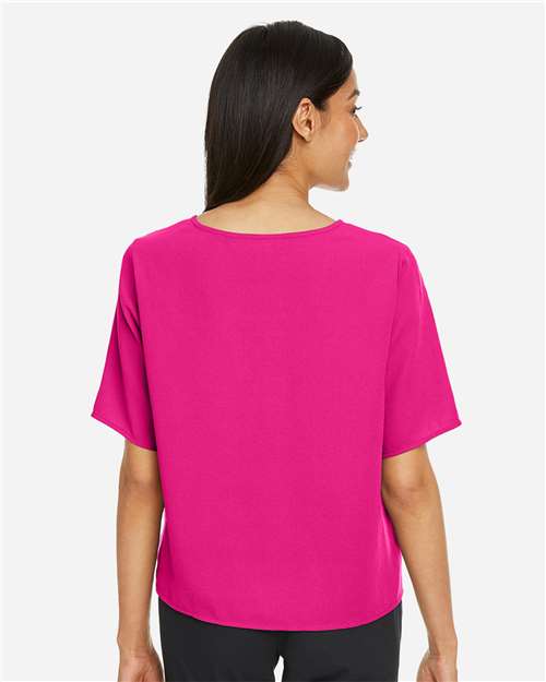 Devon & Jones Women's Perfect Fit™ Tie Front Blouse DP617W