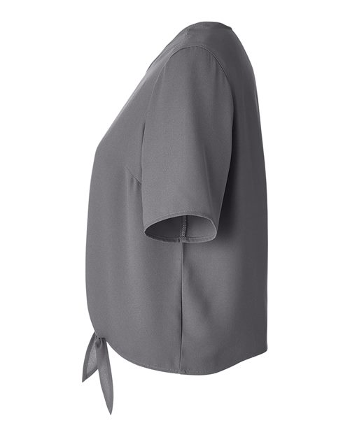 Devon & Jones Women's Perfect Fit™ Tie Front Blouse DP617W