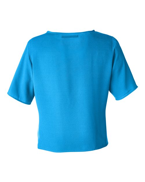 Devon & Jones Women's Perfect Fit™ Tie Front Blouse DP617W