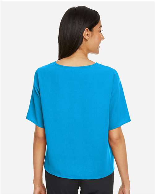 Devon & Jones Women's Perfect Fit™ Tie Front Blouse DP617W
