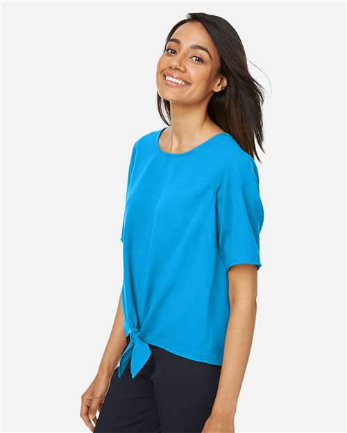 Devon & Jones Women's Perfect Fit™ Tie Front Blouse DP617W