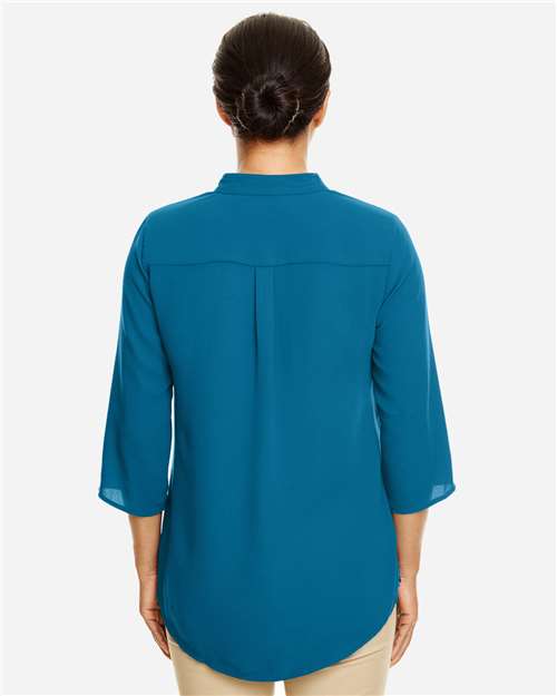 Devon & Jones Women's Perfect Fit™  Three-Quarter Sleeve Crepe Tunic DP611W