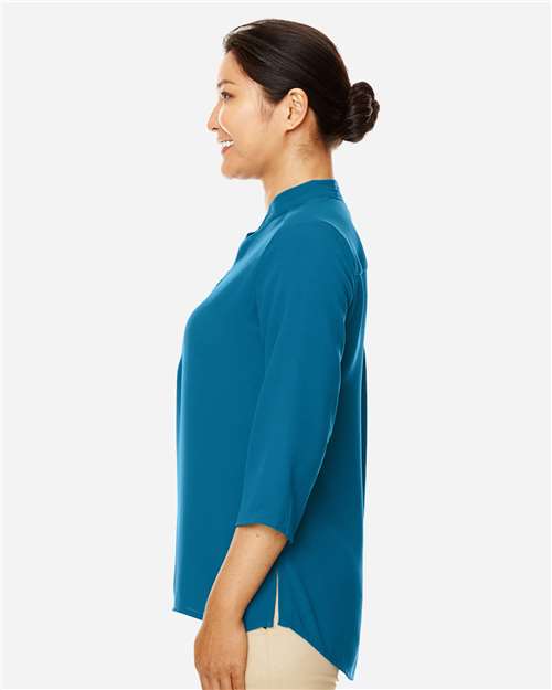 Devon & Jones Women's Perfect Fit™  Three-Quarter Sleeve Crepe Tunic DP611W
