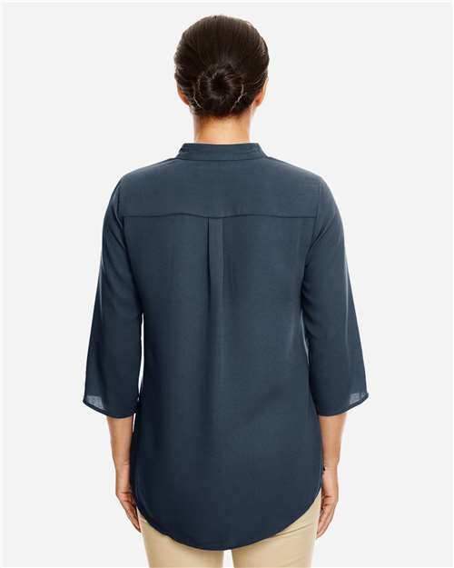 Devon & Jones Women's Perfect Fit™  Three-Quarter Sleeve Crepe Tunic DP611W