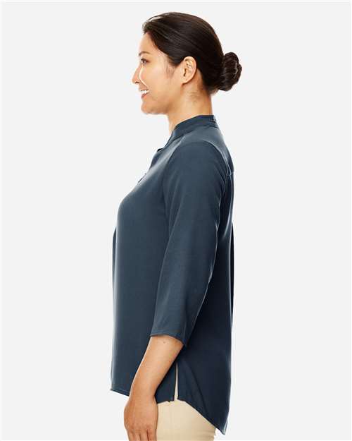 Devon & Jones Women's Perfect Fit™  Three-Quarter Sleeve Crepe Tunic DP611W