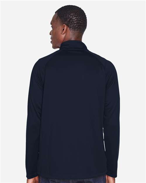 Devon & Jones Men's Stretch Tech-Shell® Compass Quarter-Zip Pullover DG440