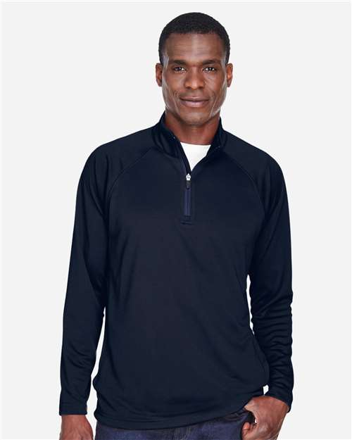 Devon & Jones Men's Stretch Tech-Shell® Compass Quarter-Zip Pullover DG440