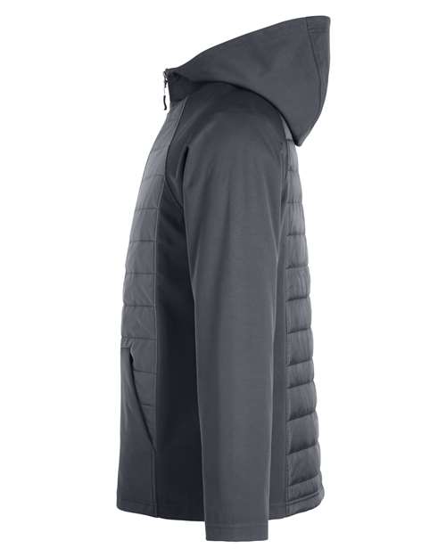 CORE365 Unisex Techno Lite Hybrid Hooded Jacket CE808