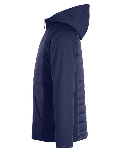 CORE365 Unisex Techno Lite Hybrid Hooded Jacket CE808
