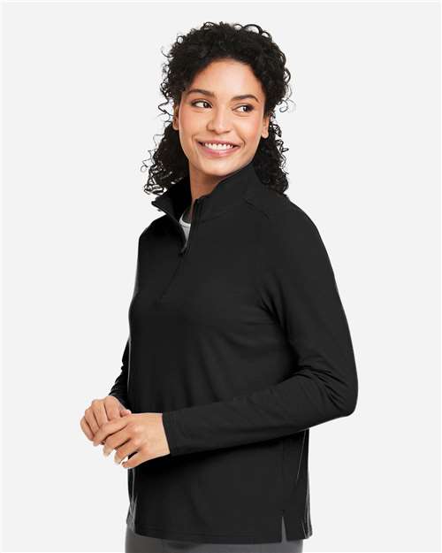 Devon & Jones Women's Raleigh Stretch Quarter-Zip Pullover DG425W
