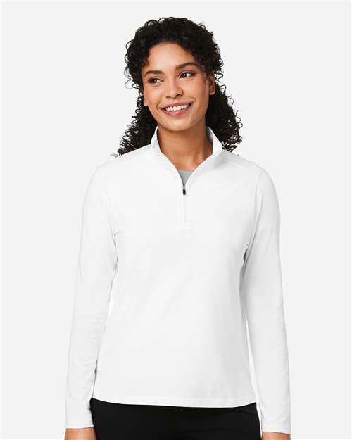 Devon & Jones Women's Raleigh Stretch Quarter-Zip Pullover DG425W
