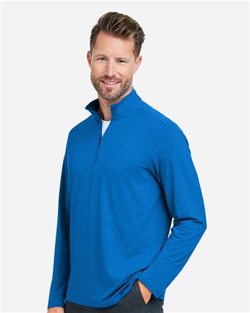 Devon & Jones Men's Raleigh Stretch Quarter-Zip Pullover DG425
