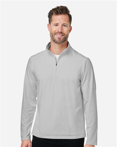 Devon & Jones Men's Raleigh Stretch Quarter-Zip Pullover DG425