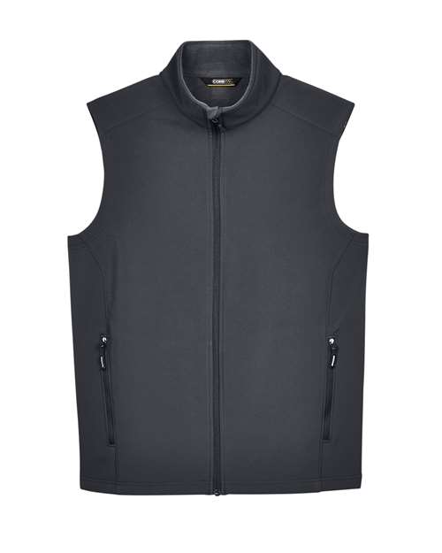 CORE365 Men's Cruise Two-Layer Fleece Bonded Soft Shell Vest CE701