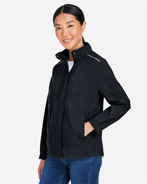 CORE365 Women's Packable Rain Jacket CE712W