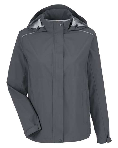 CORE365 Women's Packable Rain Jacket CE712W