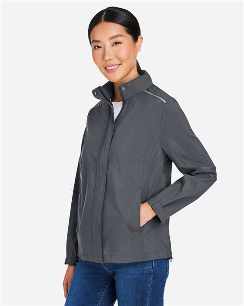 CORE365 Women's Packable Rain Jacket CE712W