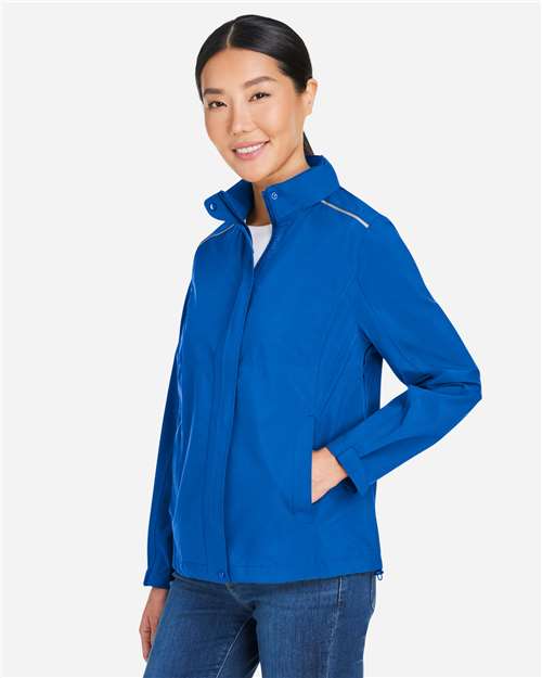 CORE365 Women's Packable Rain Jacket CE712W