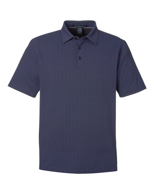 Devon & Jones Men's Crownlux Performance® Geo Polo DG101