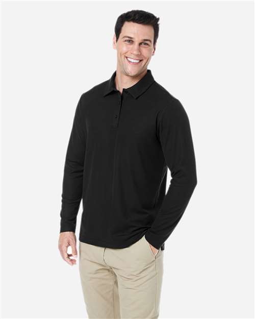 CORE365 Men's Fusion ChromaSoft™ Long Sleeve Pique Polo CE112L