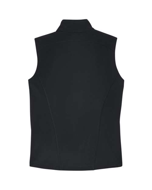 CORE365 Women's Cruise Two-Layer Fleece Bonded Soft Shell Vest CE701W
