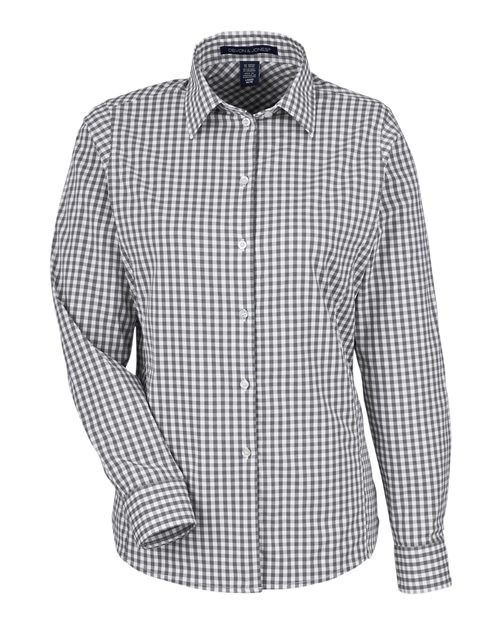 Devon & Jones Women's CrownLux Performance® Gingham Dress Shirt DG536W