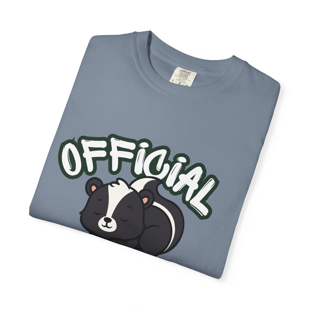 Official Nap Taker T-Shirt | Cute Sleeping Skunk Shirt | Funny Nap Lover Gift