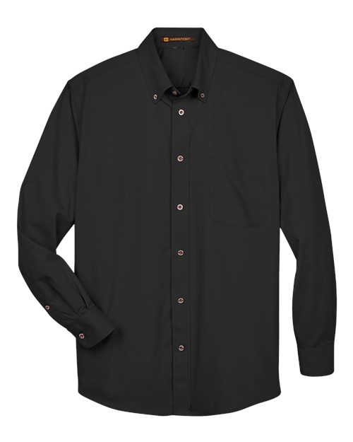 Harriton Men's Easy Blend™ Twill Shirt M500