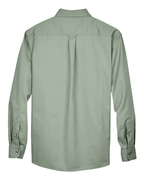 Harriton Men's Easy Blend™ Twill Shirt M500