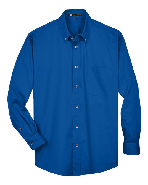Harriton Men's Easy Blend™ Twill Shirt M500