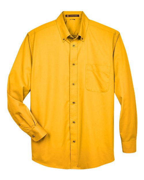 Harriton Men's Easy Blend™ Twill Shirt M500
