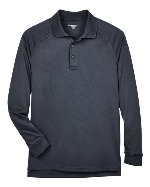 Harriton Men's Advantage Long Sleeve Tactical Polo M211L
